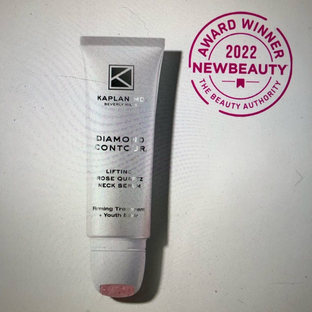 Kaplan MD Beverly Hills Diamond contour lifting rose quartz necks serum